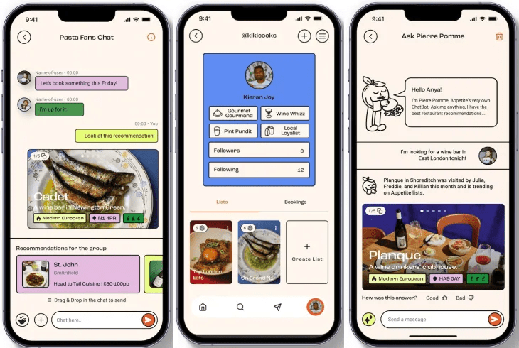 Appetite wants to help you and your friends discover